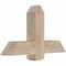 Ekena Millwork Eugene Smooth Timber Gable Bracket, Douglas Fir, 36"W x 21"H x 5 1/2"D x 5 1/2"F, 14/12 Pitch GBW036X21X0606EUG00SDF - alternate 2